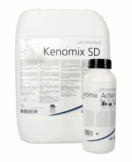 KENOMIX SD PRO, dvokomponentni produkt za razkuževanje seskov po molži za robote, 20 L