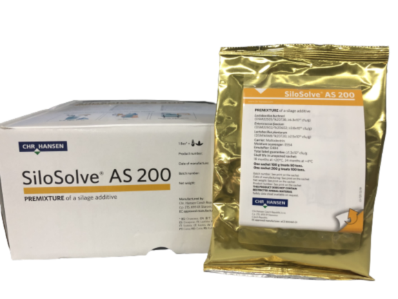SILOSOLVE AS 200, bakterijski silirni dodatek za izboljšanje aerobne stabilnosti silaže, 200 g