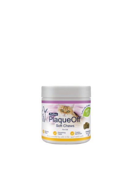 PRODEN PLAQUE SOFT CHEWS, mačke, 120 kosov